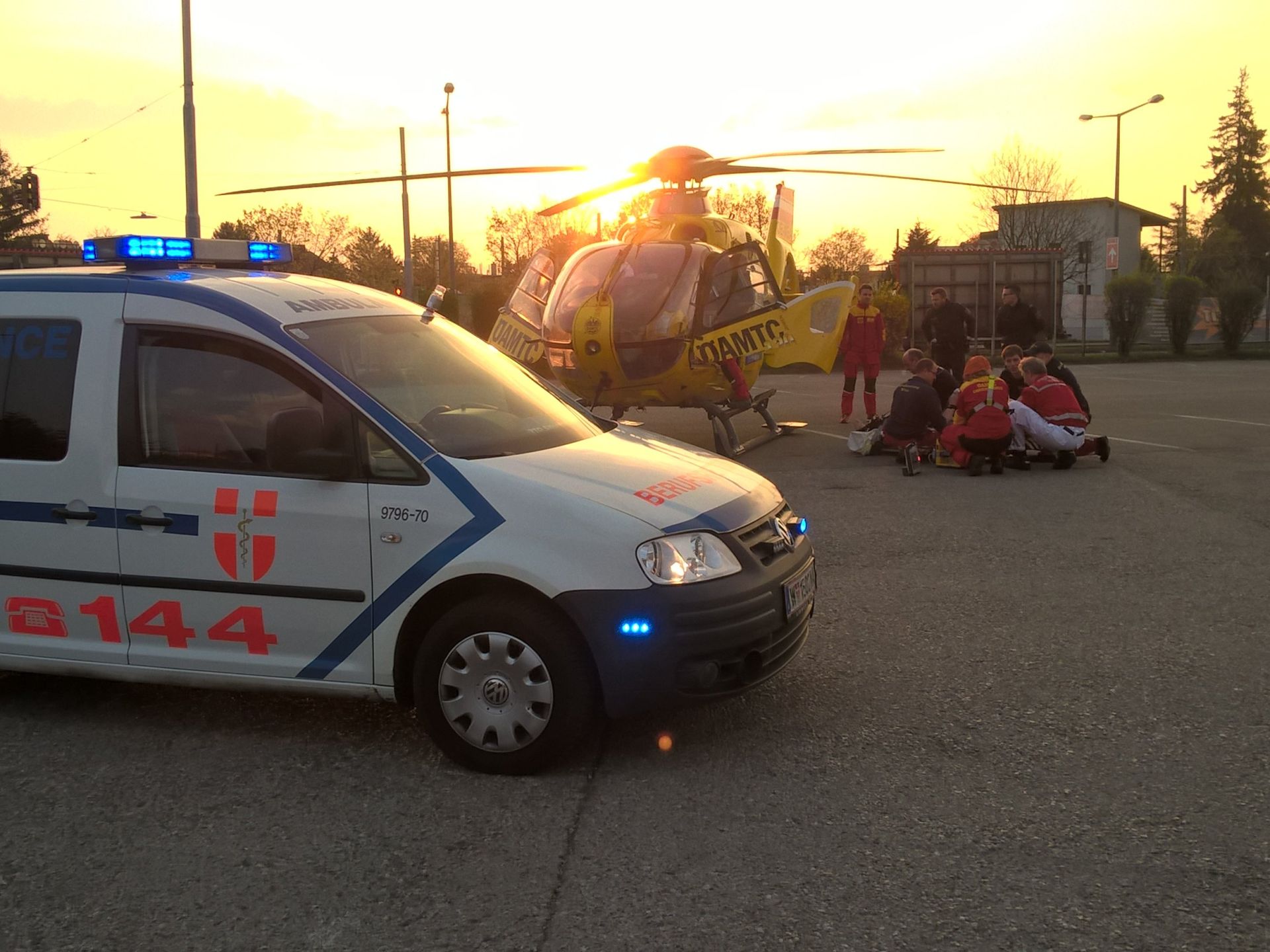 72Jähriger in WienLiesing von Wiener Berufsrettung reanimiert