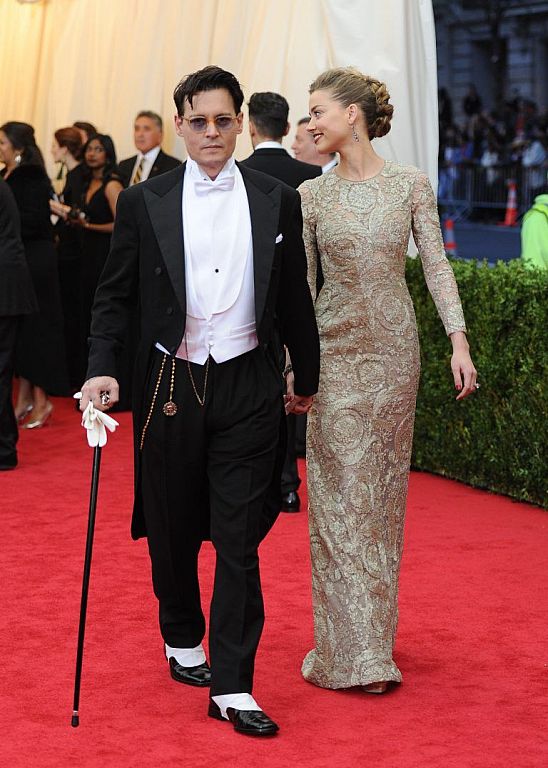 Amber Heard und Johnny Depp. © VAN AGOSTINI/INVISION/AP