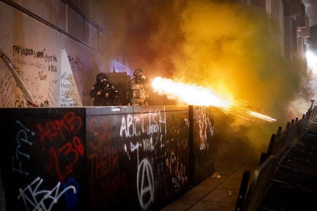 Proteste in Portland © AP