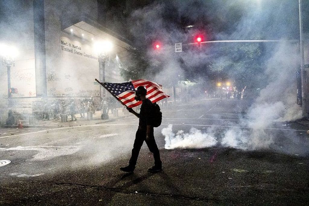 Proteste in Portland © AP