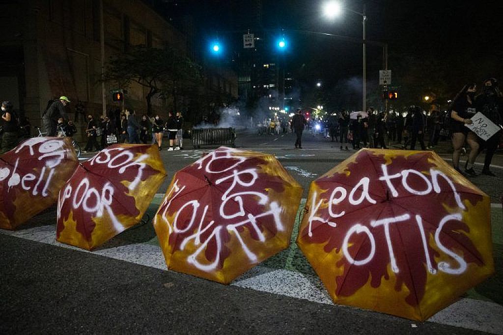 Proteste in Portland © AP