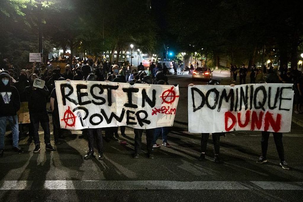 Proteste in Portland © AP