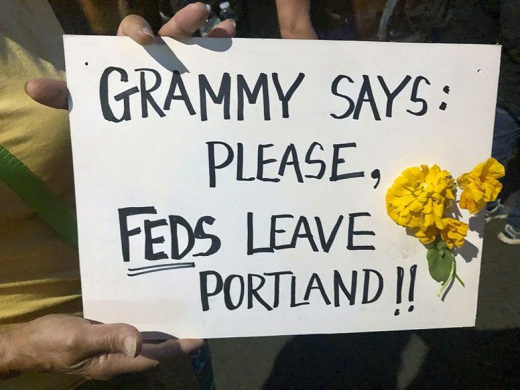 Proteste in Portland © AP