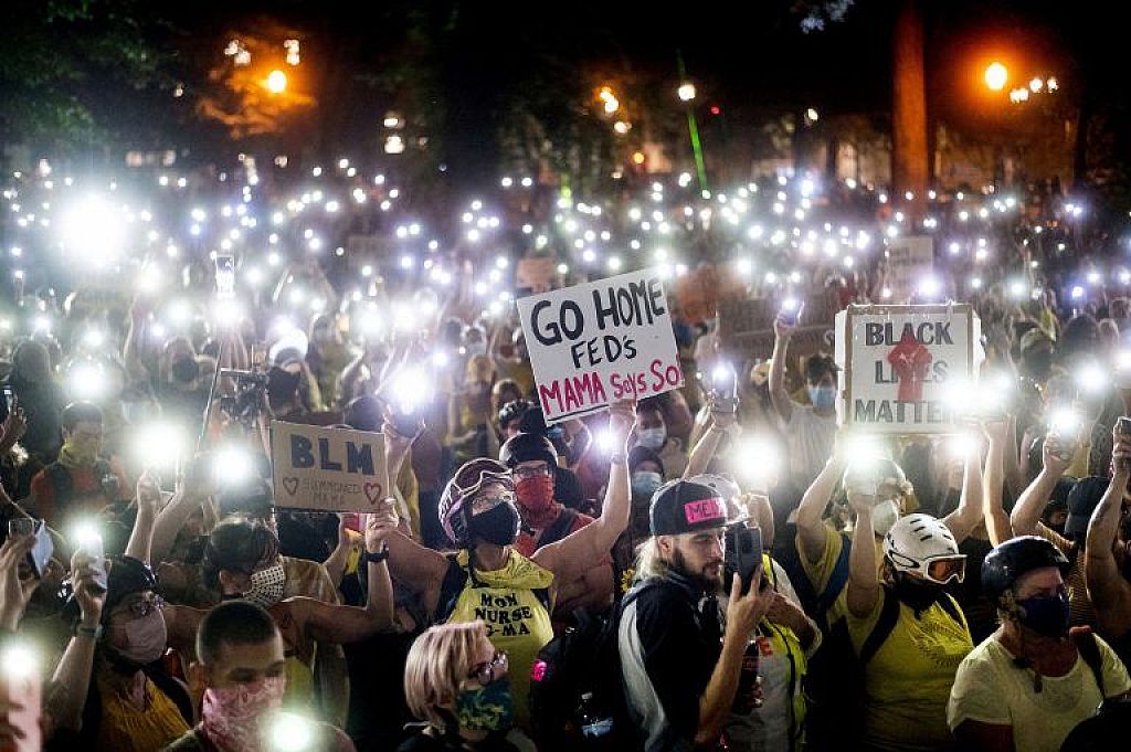 Proteste in Portland © AP