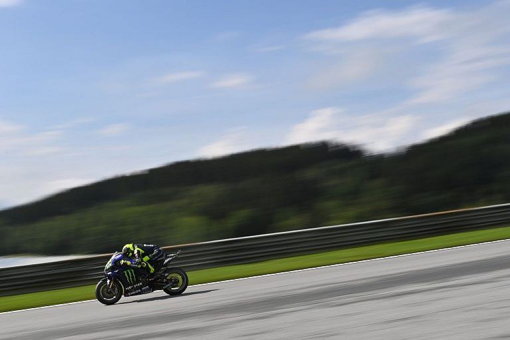 u003cbru003eValentino Rossi beim MotoGP-Rennen in Spielberg.  © APA