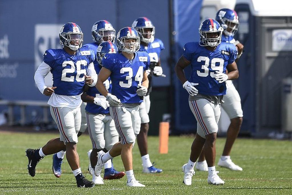 Im Trainingscamp der New York Giants © APA