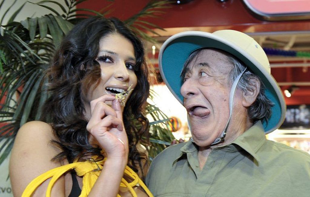 Micaela Schäfer mit Richard Lugner. © APA