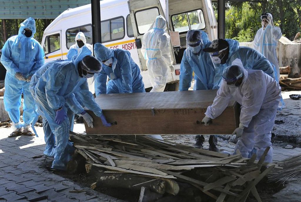 In Indien wird die Corona-Krise zur Corona-Katastrophe. © AFP, AP