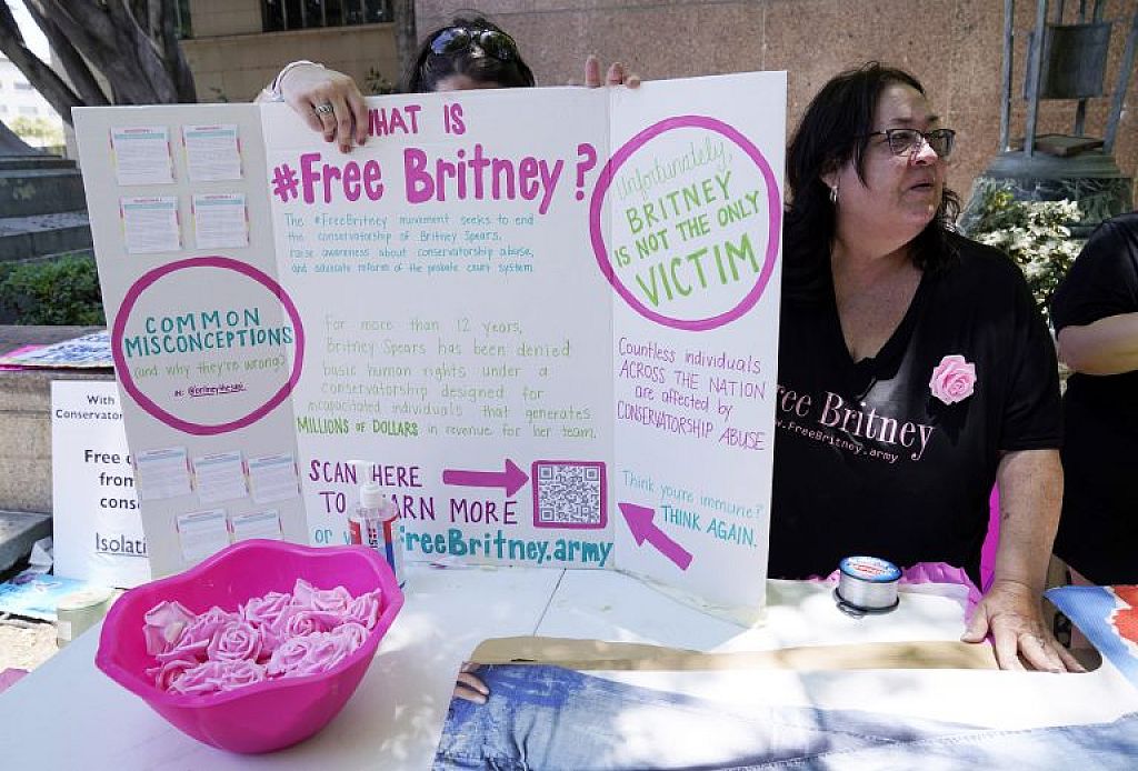 Free Britney- Gerichtsverhandlung © AP