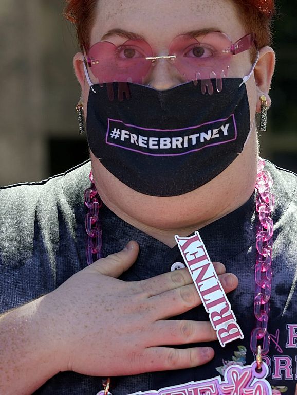 Free Britney- Gerichtsverhandlung © AP
