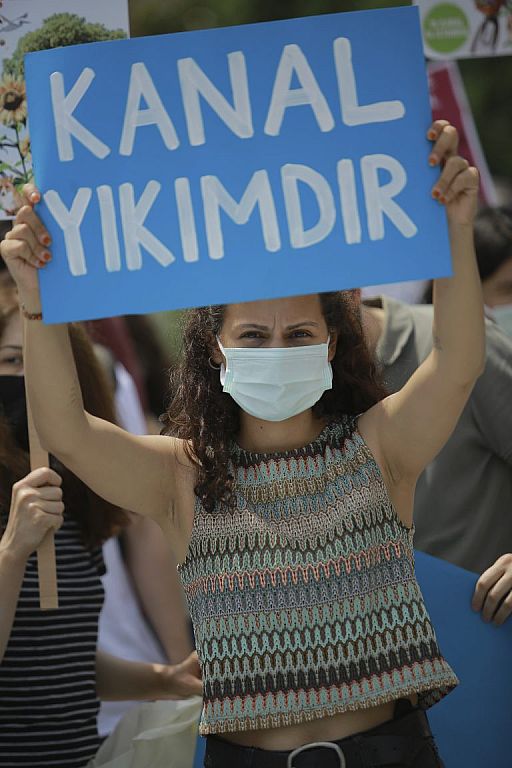 Kanal Istanbul spaltet die Türkei © AP, APA