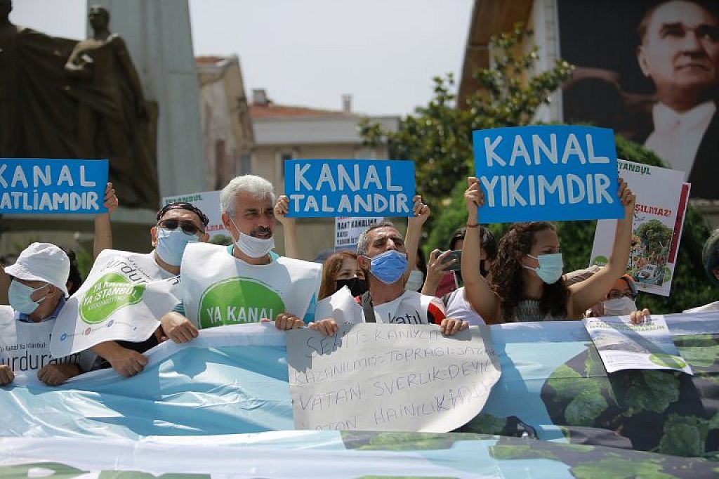Kanal Istanbul spaltet die Türkei © AP, APA