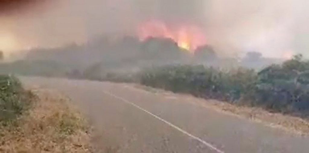 EUROPE-WEATHER/ITALY-FIRES
 © CRONACHE NUORESI via REUTERS
