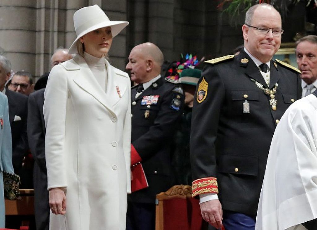 Albert und Charlène.  © Reuters