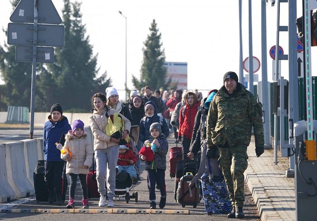 POLAND-UKRAINE-RUSSIA-CONFLICT-REFUGEES