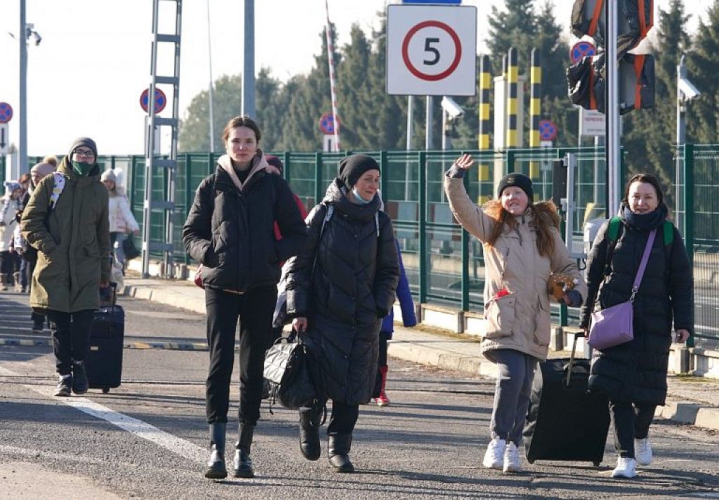 POLAND-UKRAINE-RUSSIA-CONFLICT-REFUGEES