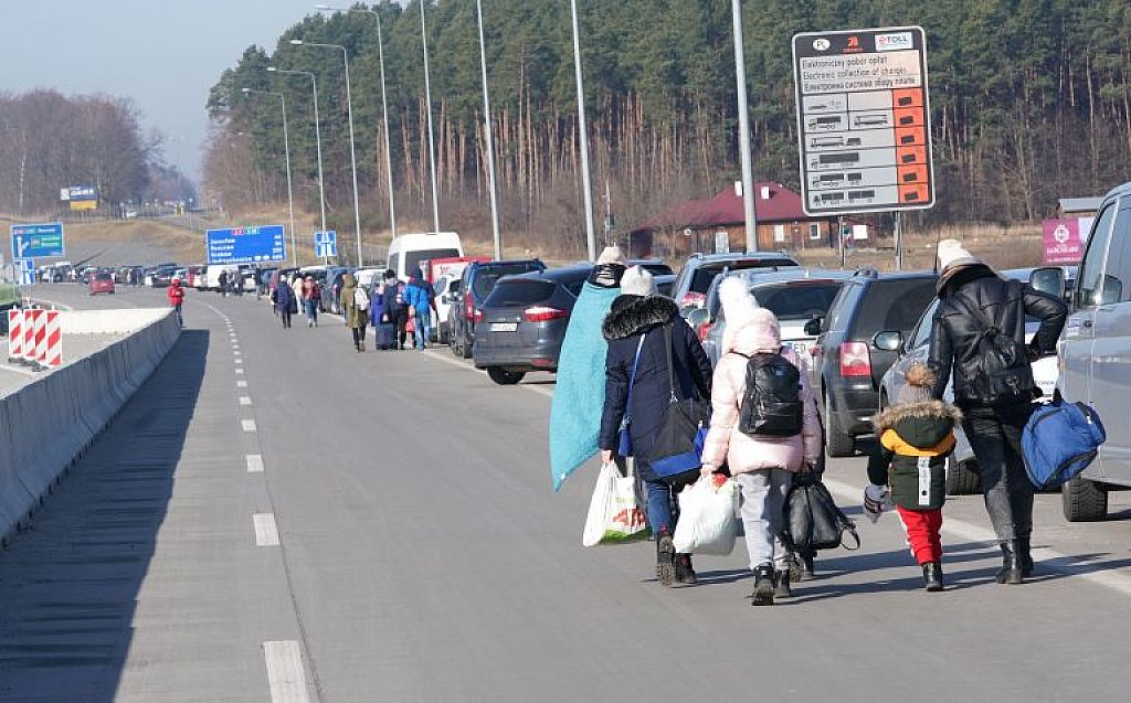 POLAND-UKRAINE-RUSSIA-CONFLICT-REFUGEES