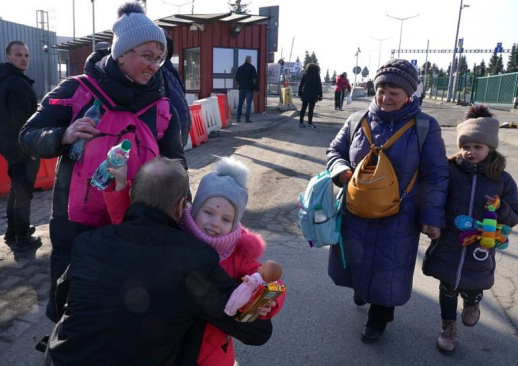 POLAND-UKRAINE-RUSSIA-CONFLICT-REFUGEES