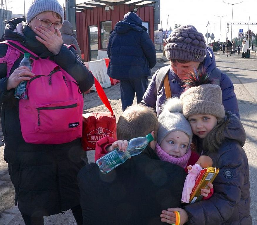 POLAND-UKRAINE-RUSSIA-CONFLICT-REFUGEES