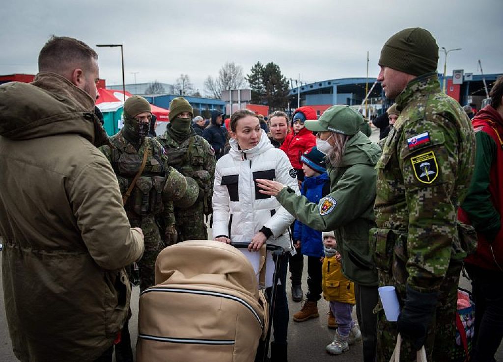 SLOVAKIA-UKRAINE-RUSSIA-CONFLICT-REFUGEES
 © Ukrainische Flüchtlinge in der Slowakei