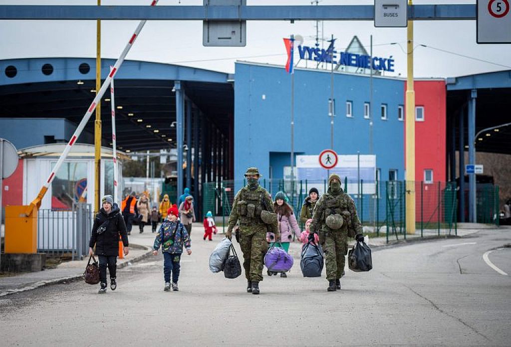 SLOVAKIA-UKRAINE-RUSSIA-CONFLICT-REFUGEES
 © Ukrainische Flüchtlinge in der Slowakei
