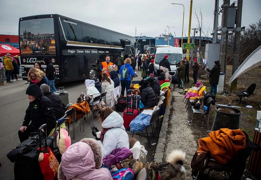 SLOVAKIA-UKRAINE-RUSSIA-CONFLICT-REFUGEES
 © Ukrainische Flüchtlinge in der Slowakei