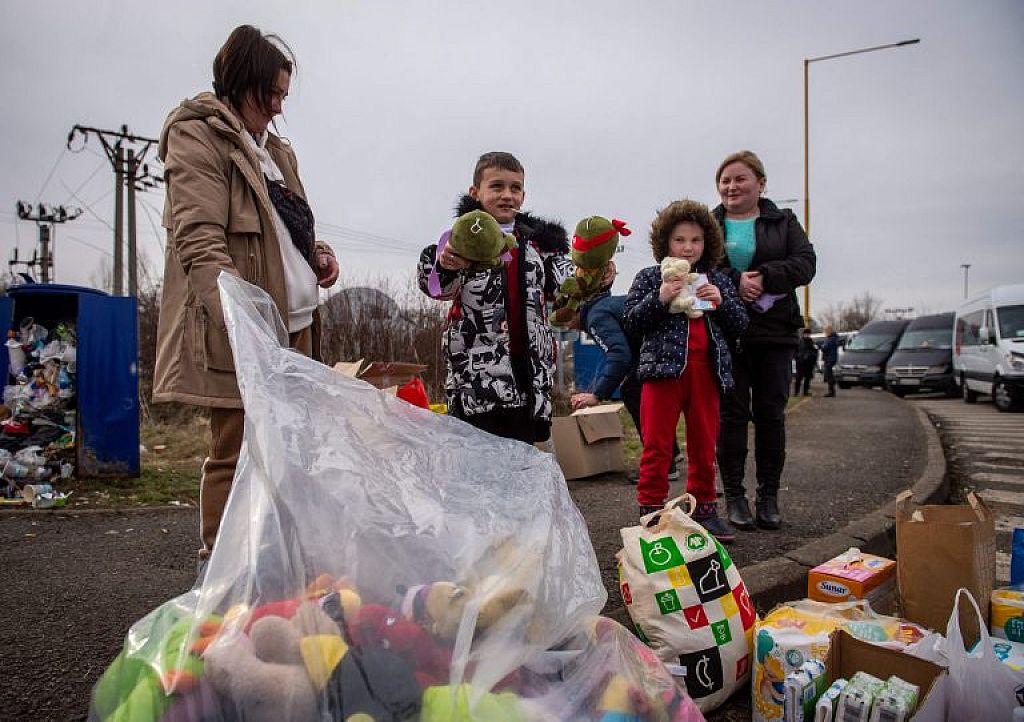 SLOVAKIA-UKRAINE-RUSSIA-CONFLICT-REFUGEES
 © Ukrainische Flüchtlinge in der Slowakei