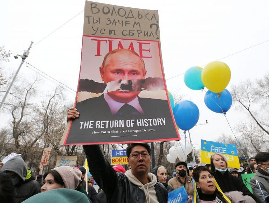 UKRAINE-CRISIS/ALMATY-PROTESTS
 © REUTERS