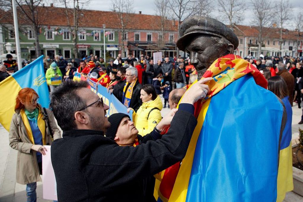 UKRAINE-CRISIS/MONTENEGRO-PROTESTS
 © REUTERS