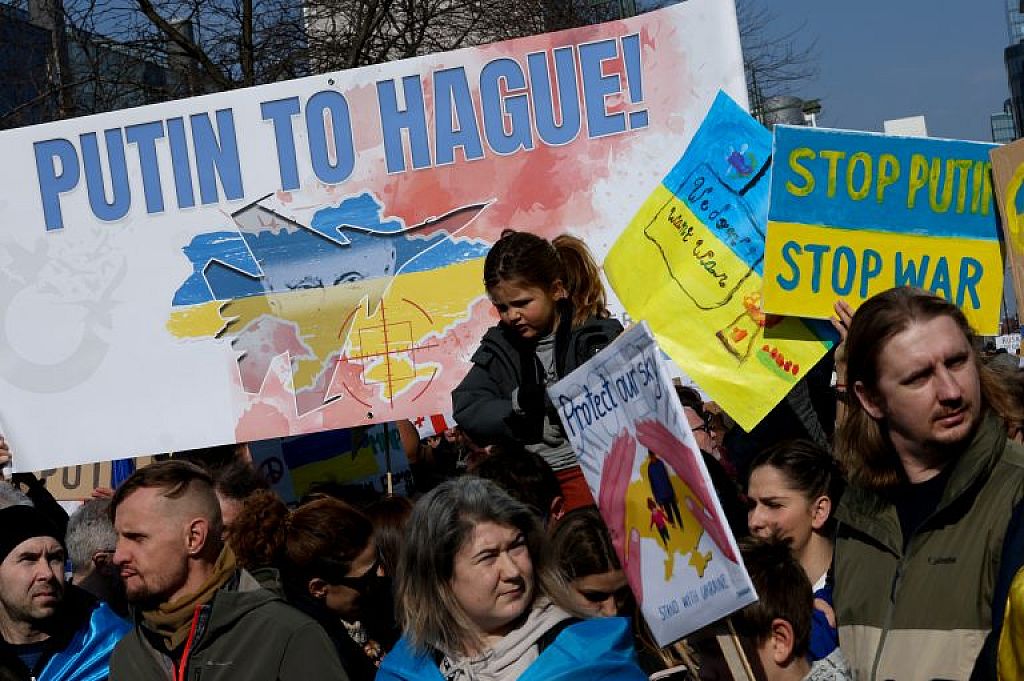 UKRAINE-CRISIS/BELGIUM-PROTESTS
 © REUTERS