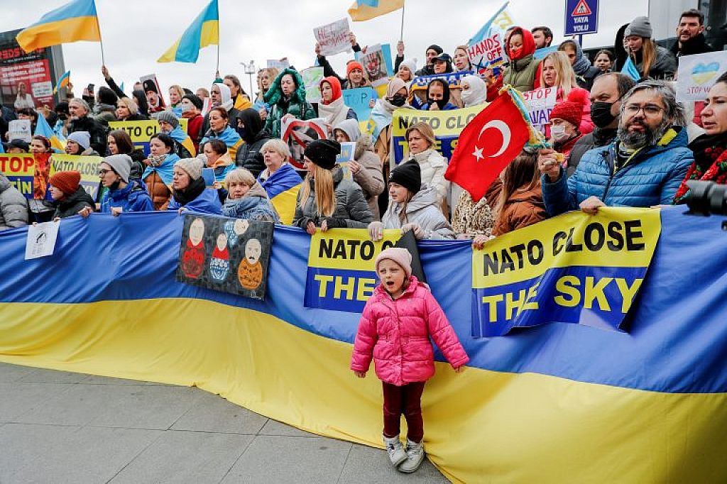 UKRAINE-CRISIS/TURKEY-PROTESTS
 © REUTERS