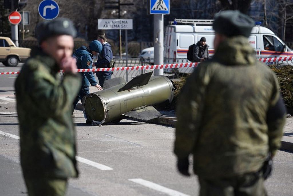 UKRAINE-CRISIS/DONETSK-MISSILES
 © REUTERS/Stringer