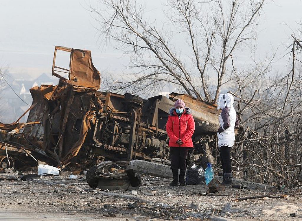 UKRAINE-CRISIS/MARIUPOL
 © REUTERS/Alexander Ermochenko