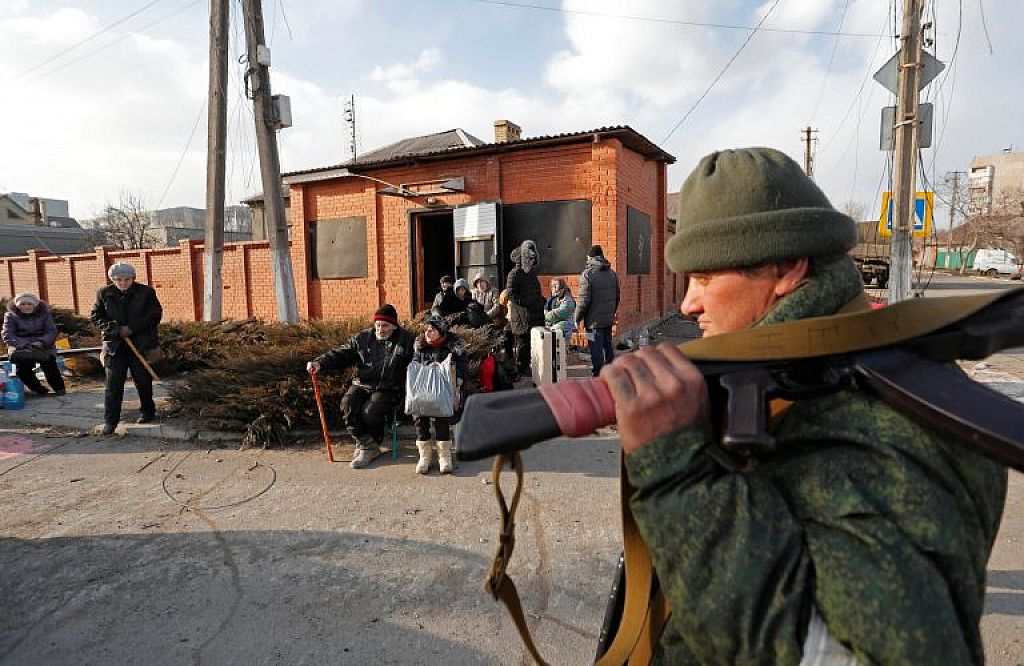 UKRAINE-CRISIS/MARIUPOL
 © REUTERS/Alexander Ermochenko