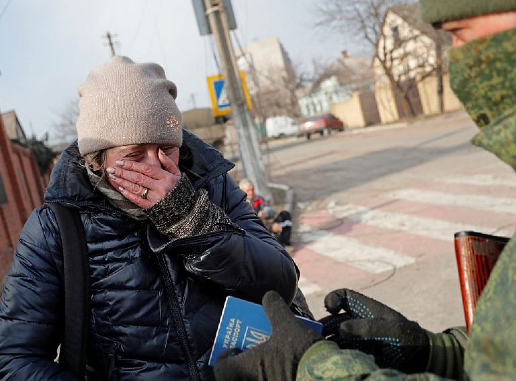 UKRAINE-CRISIS/MARIUPOL
 © REUTERS/Alexander Ermochenko