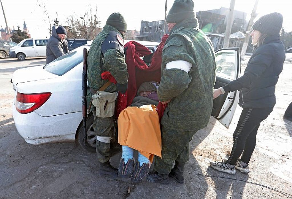 UKRAINE-CRISIS/MARIUPOL
 © REUTERS/Alexander Ermochenko