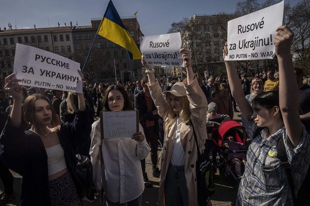 CZECH-UKRAINE-RUSSIA-CONFLICT-PROTEST
 © Michal Cizek / AFP
