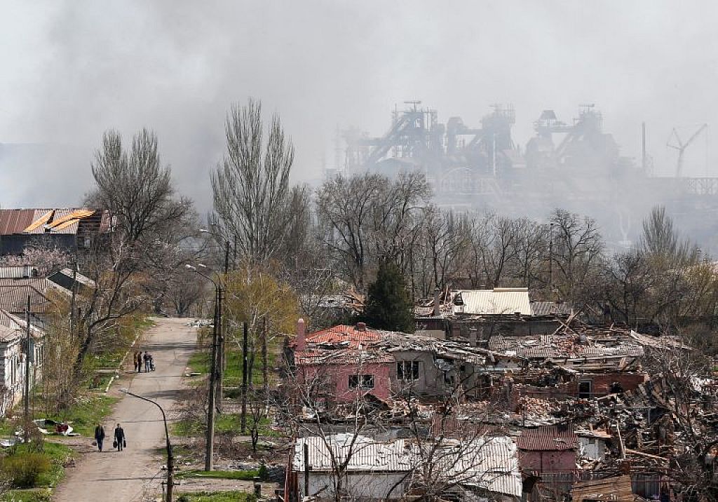 UKRAINE-CRISIS/MARIUPOL
 © REUTERS/Alexander Ermochenko