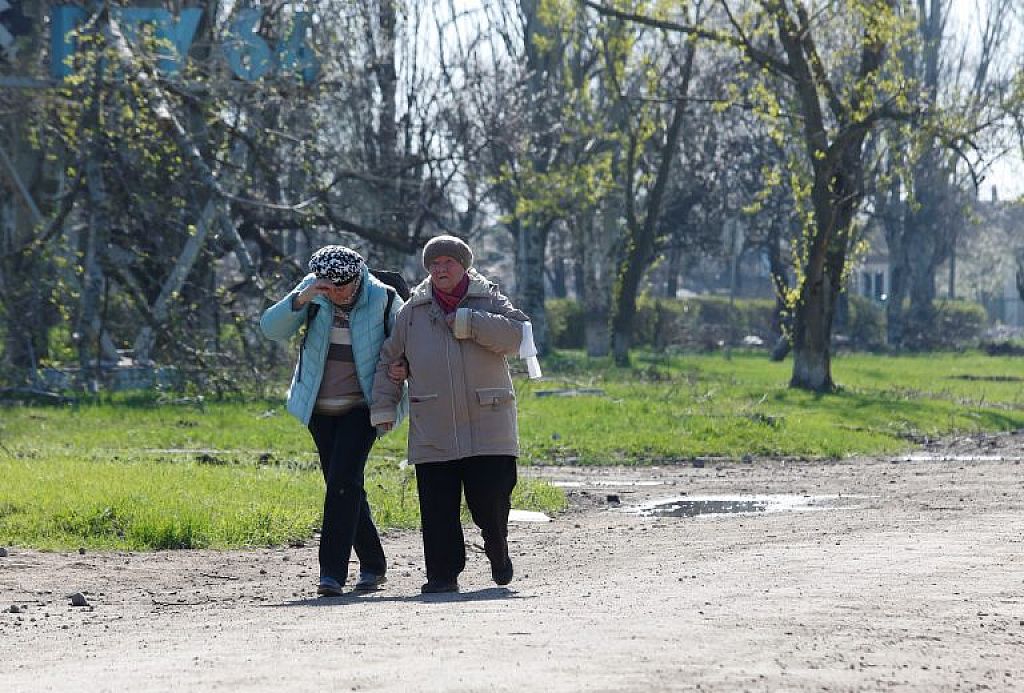 UKRAINE-CRISIS/MARIUPOL
 ©  REUTERS/Alexander Ermochenko/File Photo