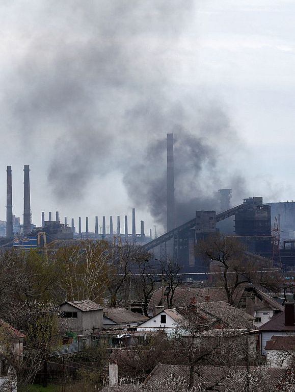 UKRAINE-CRISIS/MARIUPOL
 © REUTERS/Alexander Ermochenko