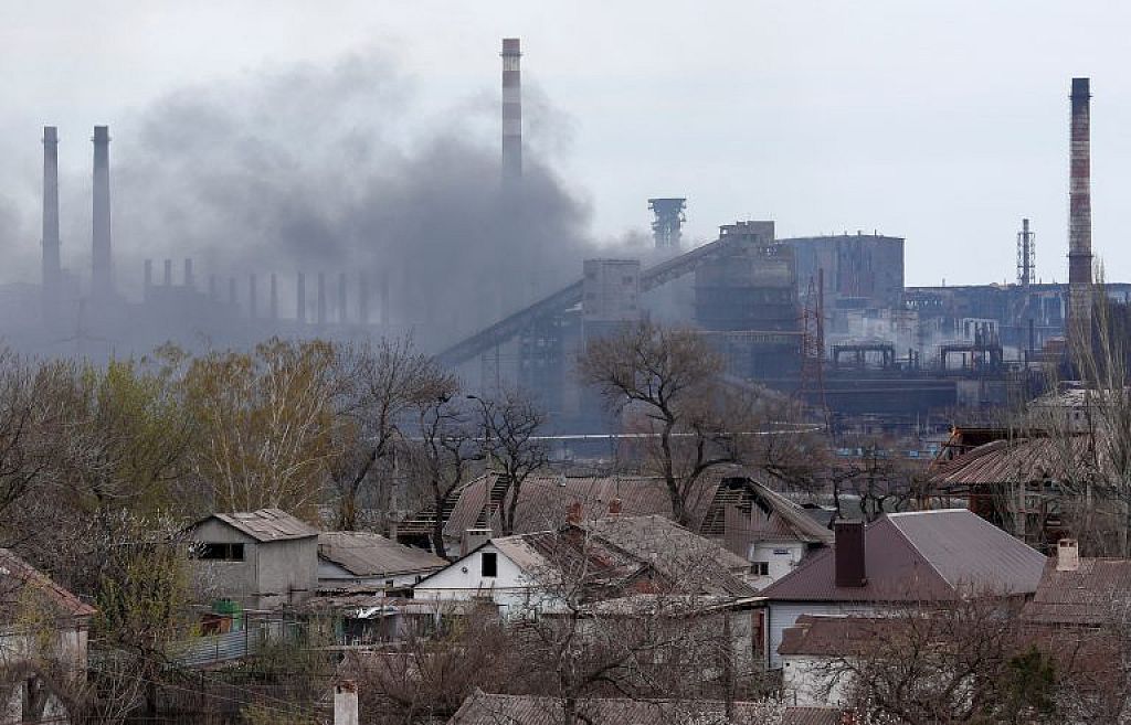 UKRAINE-CRISIS/MARIUPOL
 © REUTERS/Alexander Ermochenko