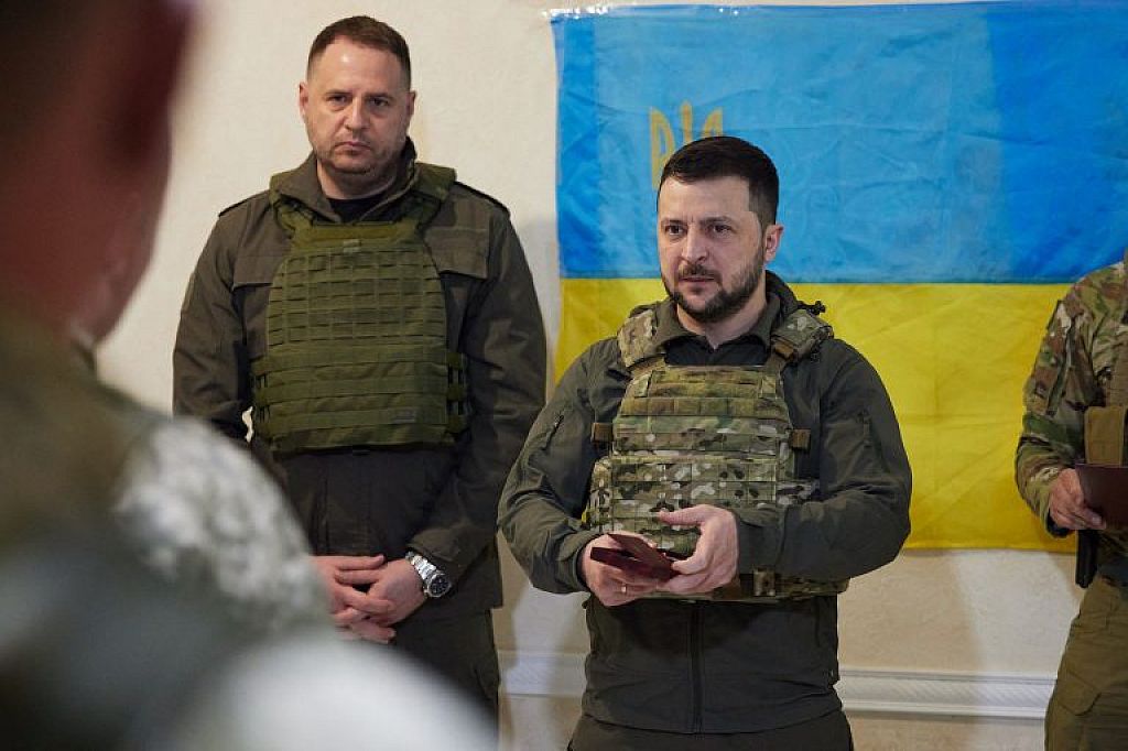 UKRAINE-RUSSIA-CONFLICT
 © Ukrainian presidential press-service / AFP