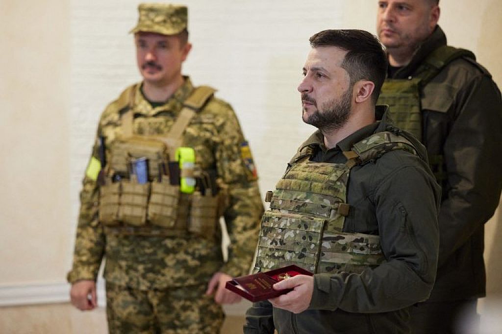 UKRAINE-RUSSIA-CONFLICT
 © Ukrainian presidential press-service / AFP