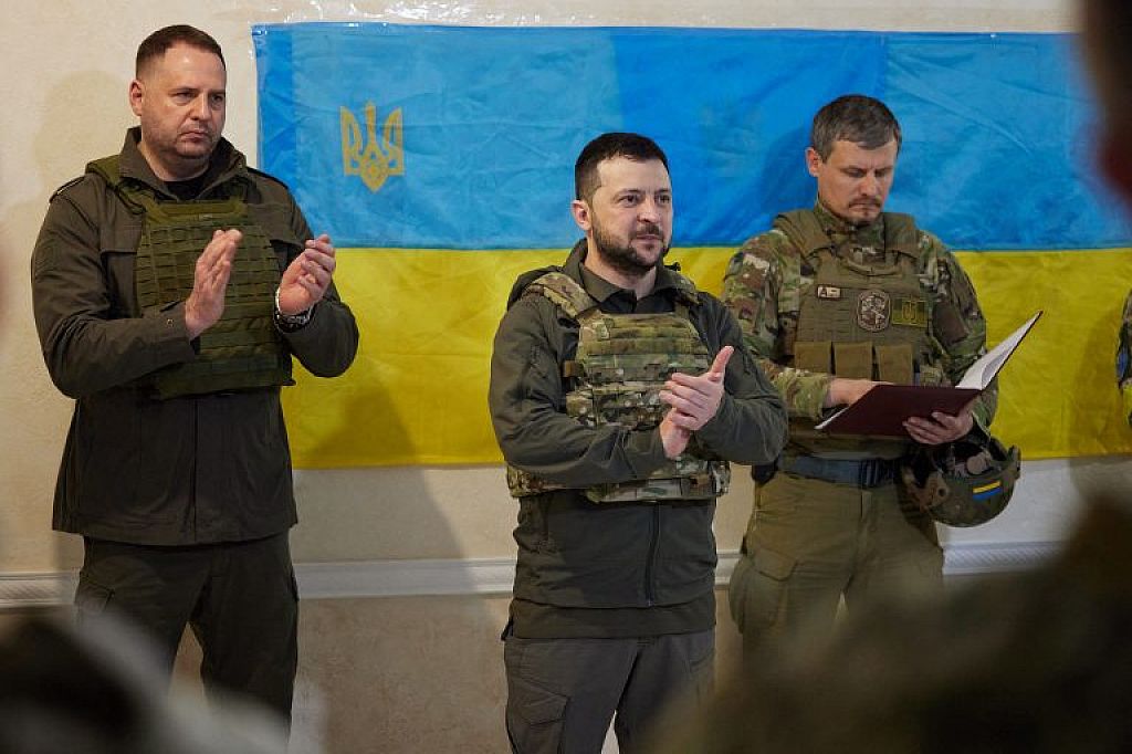 UKRAINE-RUSSIA-CONFLICT
 © Ukrainian presidential press-service / AFP