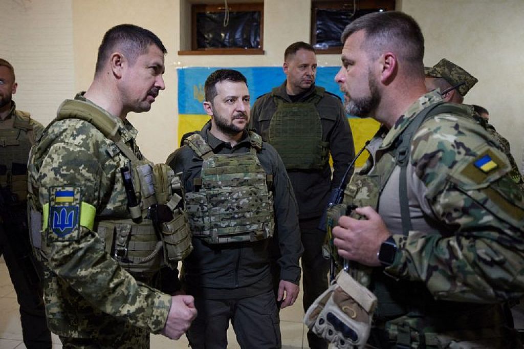 UKRAINE-RUSSIA-CONFLICT
 © Ukrainian presidential press-service / AFP