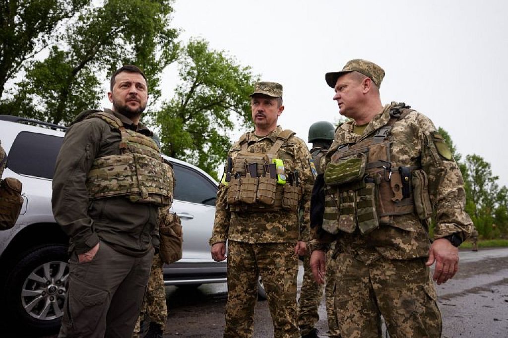 TOPSHOT-UKRAINE-RUSSIA-CONFLICT
 © Ukrainian presidential press-service / AFP