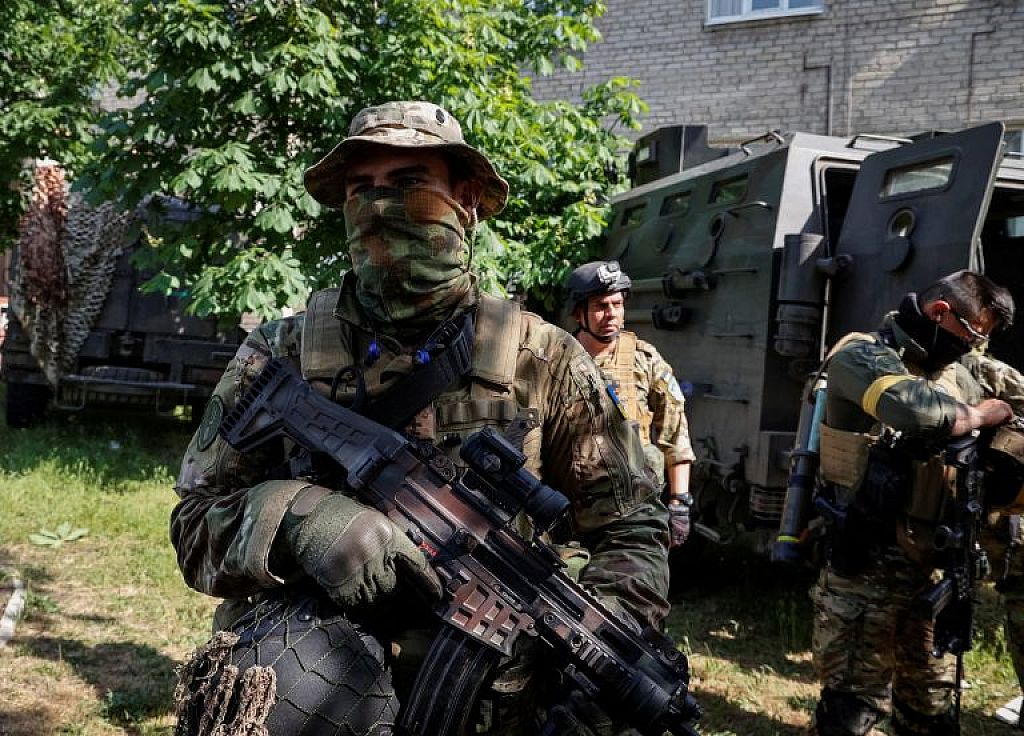 UKRAINE-CRISIS/LUHANSK REGION
 © REUTERS/Alexander Ermochenko/File Photo