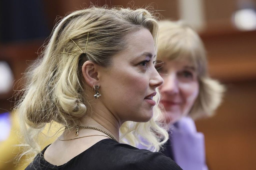 Amber Heard bei der Urteilsverkündung © APA