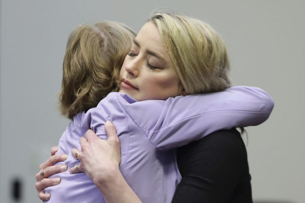 Amber Heard bei der Urteilsverkündung © APA