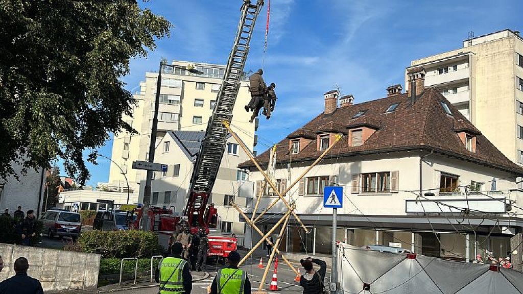 Extinction Rebellion mit Protestaktion vor dem Landhaus in Bregenz
 © Mirjam Mayer/VOL Live